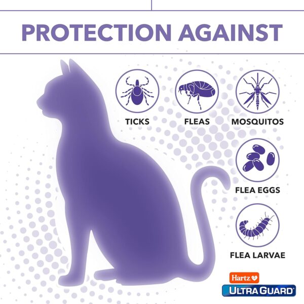 Hartz UltraGuard Pro Topical Flea & Tick Prevention for Cats and Kittens - 3 Monthly Treatments - Image 4