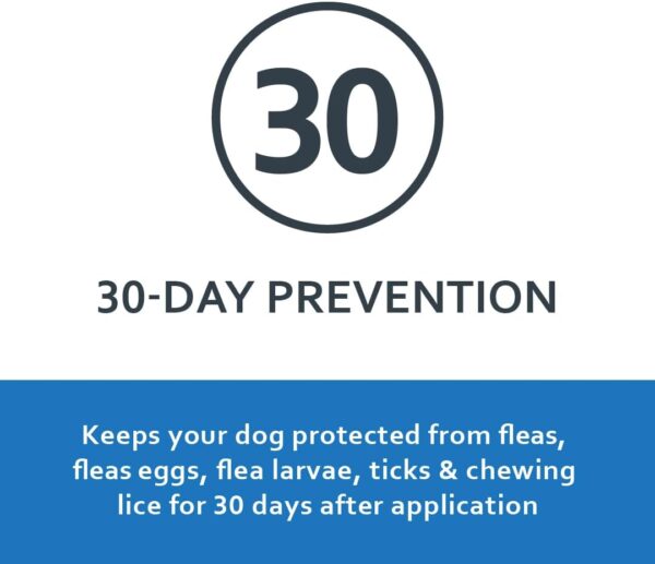 SENTRY Fiproguard Plus for Dogs, Flea and Tick Prevention for Dogs (45-88 Pounds), Includes 6 Month Supply of Topical Flea Treatments - Image 5