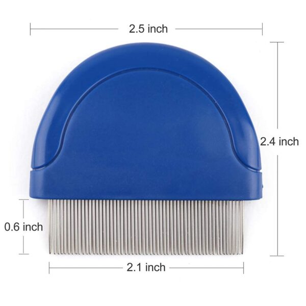 PrimePets Flea Comb for Cat Dog, Pet Hair Removal Comb - Image 4