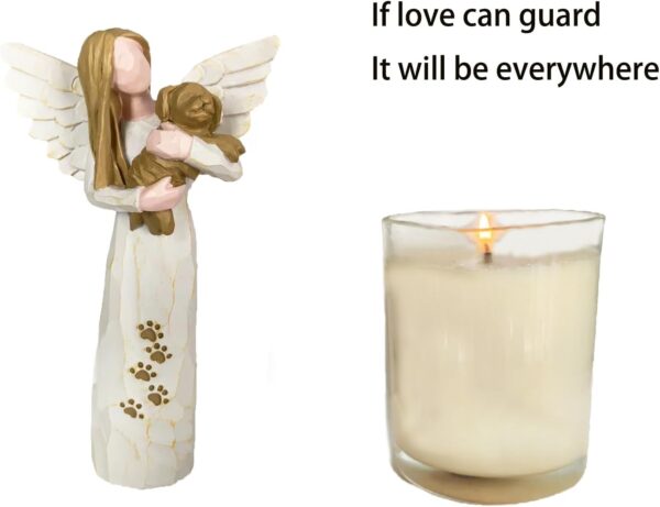 Dog Angel Figurines, Pet Memorial Gifts，Expresses Relationship with A Much-Loved Dog - Image 5