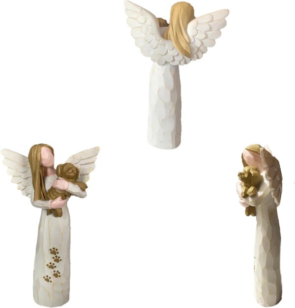 Dog Angel Figurines, Pet Memorial Gifts，Expresses Relationship with A Much-Loved Dog - Image 4