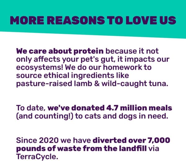 I and love and you Naked Essentials Dry Cat Food - Salmon + Trout - Grain Free, Real Meat, No Fillers, Prebiotics + Probiotics, 11lb Bag - Image 6