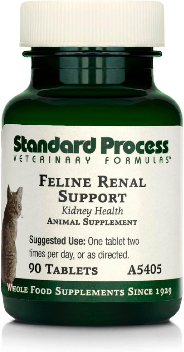 Standard Process - Feline Renal Support - Kidney and Urinary Health for Cats - 90 Tablets