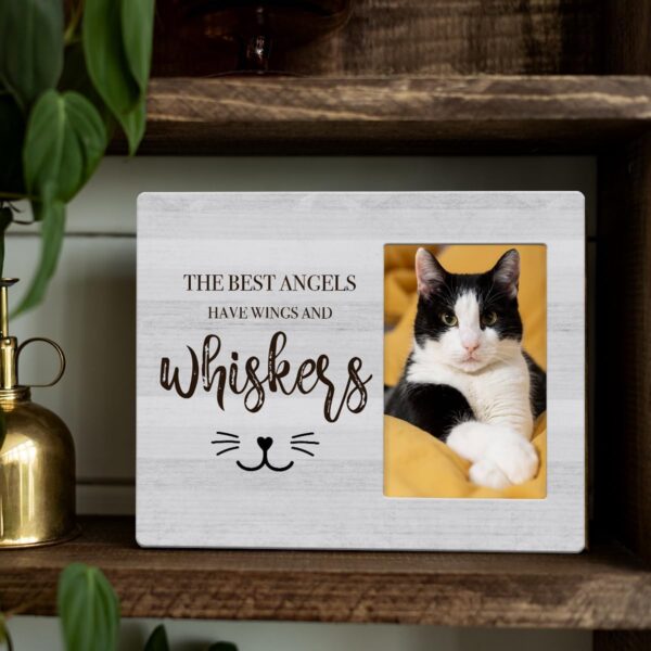 Sympathy Photo Frame Memorial Picture Frame Cat Memorial Gifts for Loss of Cat Pet Loss Gifts to Honor and Remember a Cat, Grief Gifts for Women Remembrance Decorations for Wall Desk Tabletop - Image 4