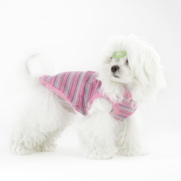 Elevate Your Pet's Comfort and Fashion: Premium 100% Cotton Rib Dog Shirt Vest for Small Breeds like Chihuahuas, Yorkies, and Puppies .Year-Round Style with Tank-Style Puppy Attire Pink Small - Image 7