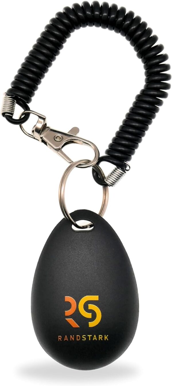 Dog Training Clicker - Pet Training Behavioral Tool with Wrist Strap for Dogs, Cats, and Puppies - Lightweight and Durable - Image 2