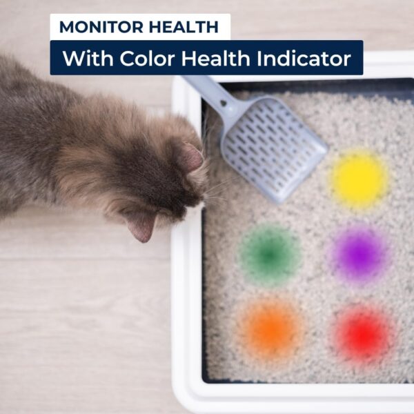 Genius HI - Smart Health Monitoring Cat Litter Deodorizer | Color-Changing Health Indicator Particles | Odor Eliminating & Fragrance-Free | Early Health Insights | As Seen on Shark Tank | Genius - Image 3