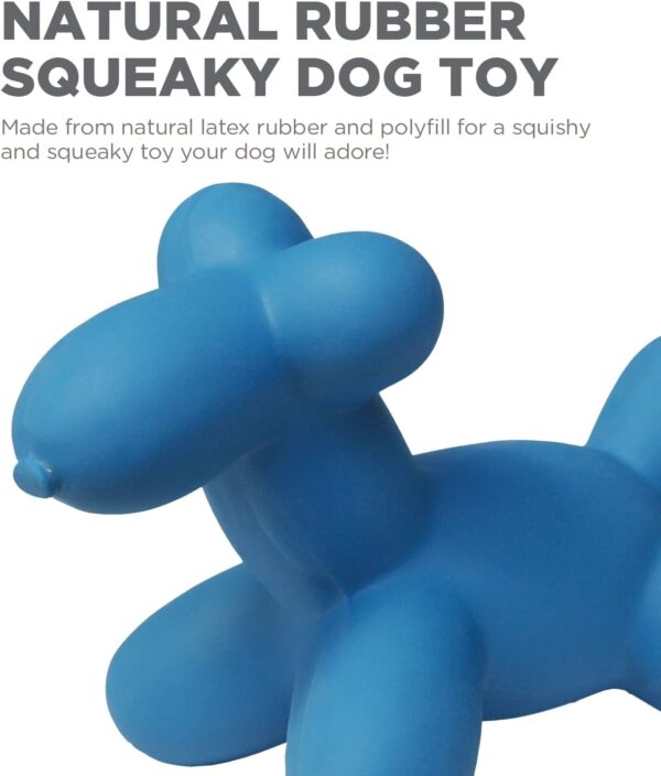 Outward Hound Latex Rubber Balloon Dog Squeaky Dog Toy, Large - Image 3