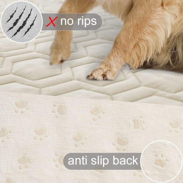 Waterproof & Anti-Slip Dog Bed Cover and Pet Blanket Sofa Pet Bed Mat ，car Incontinence Mattress Protectors Furniture Couch Cover for Most Cats Dogs, Pets - Image 3