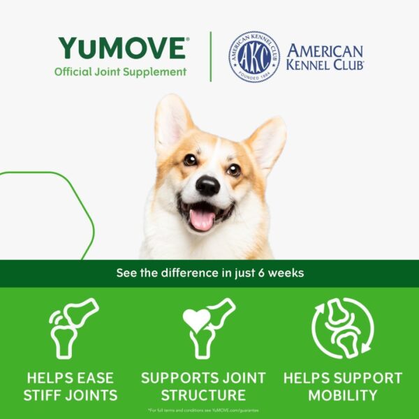 YuMOVE Daily Chews | Hip and Joint Supplement for Small & Medium Dogs with Glucosamine, Hyaluronic Acid, Green Lipped Mussel | 60 Chews - 1 Month's Supply - Image 3