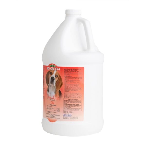 Bio-Groom Flea & Tick Dog Concentrate – Flea and Tick Prevention for Dogs, Cat Flea Treatment, Cruelty-Free, Made in USA, Natural Tick Repellent, Pyrethrin Insecticide – 1 Gallon - Image 3