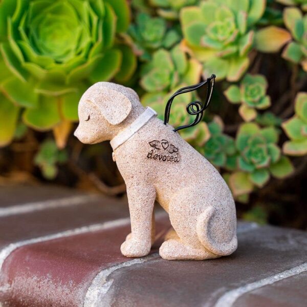 iHeartDogs Dog Memorial Devoted Dog Angel Figurine - Dog Statue Pet Memorial Gifts - Image 2