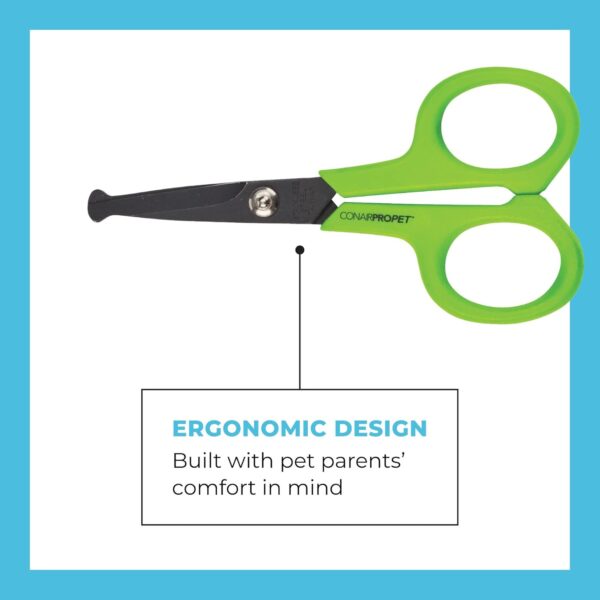 CONAIRPROPET 4" Rounded Tip Scissors. Great for small breeds and fine detail around face, paws, ears - Image 4