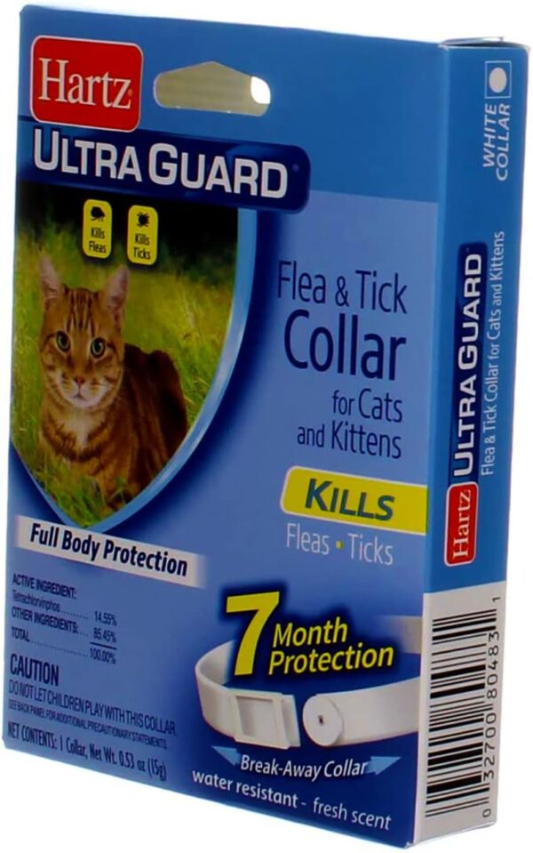 HARTZ UltraGuard Flea & Tick Cat and Kitten Collar, White 1 ea - Image 5