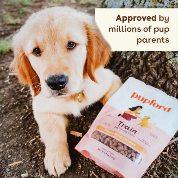 Pupford Freeze Dried Training Treats for Dogs & Puppies, 475+ Two Ingredient Bites (Chicken, 4 oz) - Image 6