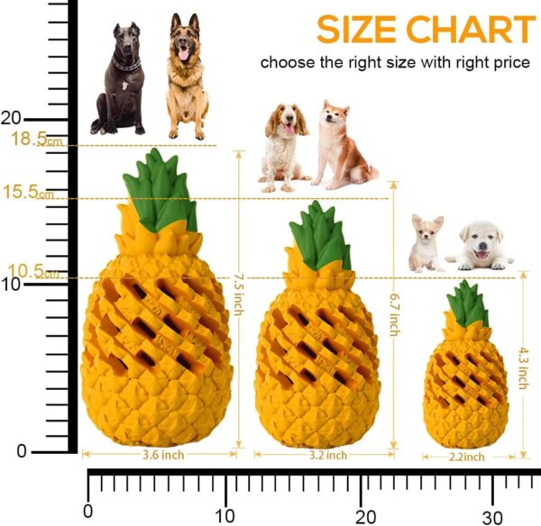 Dog Chew Toys for Aggressive Chewer, Tough Dog Dental Chews Toy, Indestructible Dog Toys for Large Dogs, Chew Toys Food Grade(Giant). - Image 3