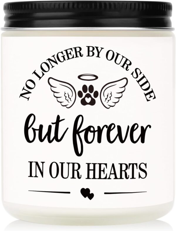 Pet Memorial Candle, Dog Memorial Gifts for Loss of Dog, Loss of Dog or Cat Sympathy Gift, Pet Loss/Pet Passing Away/Pet Bereavement Remembrance Gift