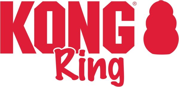 KONG Ring - Natural Rubber Ring Toy for Healthy Chewing Habits - Chew Toy Supports Dog Dental Health - Dog Toy Supports Instincts During Playtime - for Small/Medium Dogs - Image 6