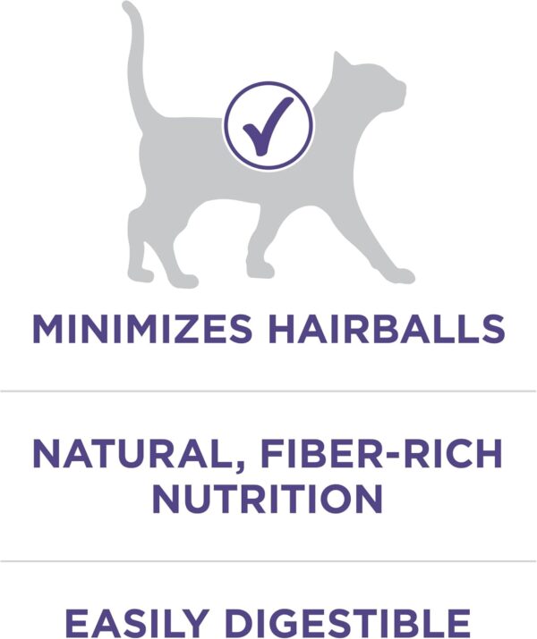 Purina ONE Natural Cat Food for Hairball Control, +PLUS Hairball Formula - 22 lb. Bag - Image 3