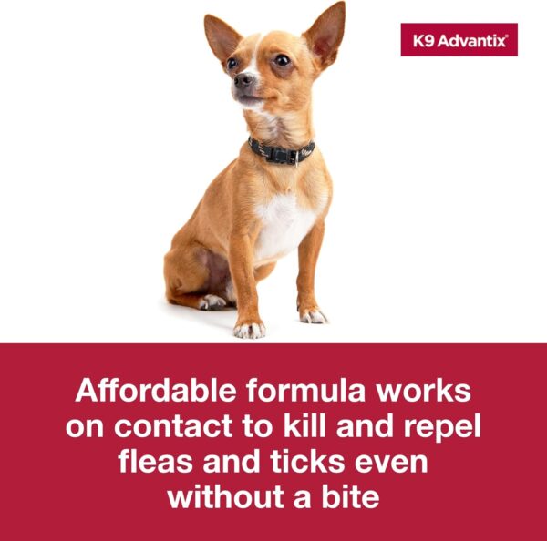 K9 Advantix Flea, Tick & Mosquito Prevention for Dogs 11-20 lbs. | Flea Drops for Medium Dogs | Apply Monthly | 2 Treatments - Image 9