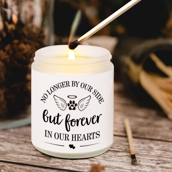 Pet Memorial Candle, Dog Memorial Gifts for Loss of Dog, Loss of Dog or Cat Sympathy Gift, Pet Loss/Pet Passing Away/Pet Bereavement Remembrance Gift - Image 3