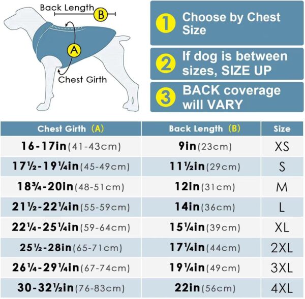 ThinkPet Dog Cold Weather Coats - Cozy Waterproof Windproof Reversible Winter Dog Jacket, Thick Padded Warm Coat Reflective Vest Clothes for Puppy Small Medium Large Dogs - Image 2