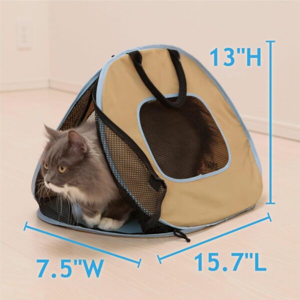 Necoichi Cat Cage (Carrier (Beige)) - Image 3