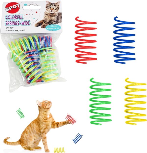 SPOT Ethical Products Ethical Wide Colorful Springs Cat Toy