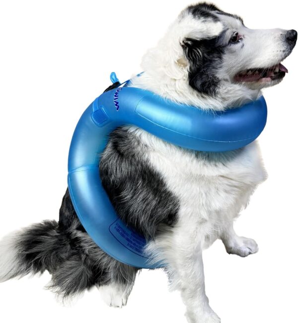 Dog Life Jacket,Pool Floats for Dog,Inflatable Swimming Aid Toy,High Flotation Swimsuit for Medium Dogs