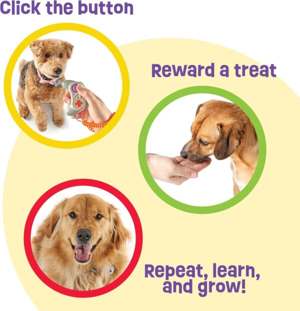 Brightkins Smarty Pooch Gamepad Training Clicker - Dog Training Clickers - Image 3