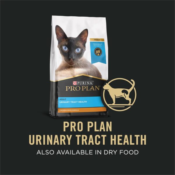 Purina Pro Plan Urinary Tract Health Chicken Entree in Gravy Cat Food - (Pack of 24) 3 oz. Pull-Top Cans - Image 5