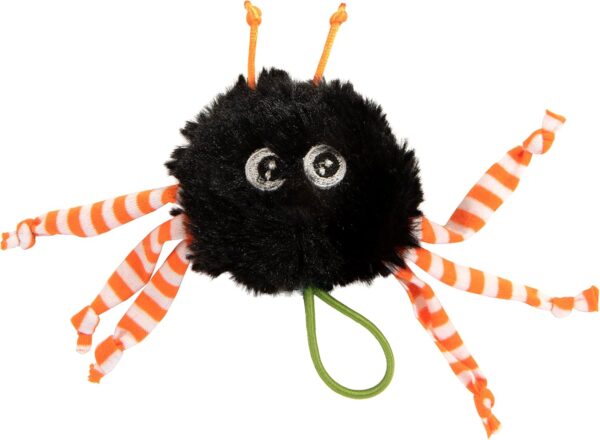 SmartyKat Halloween Soarin' Spider Launcher Catnip Cat Toy - Black/Orange, One Size