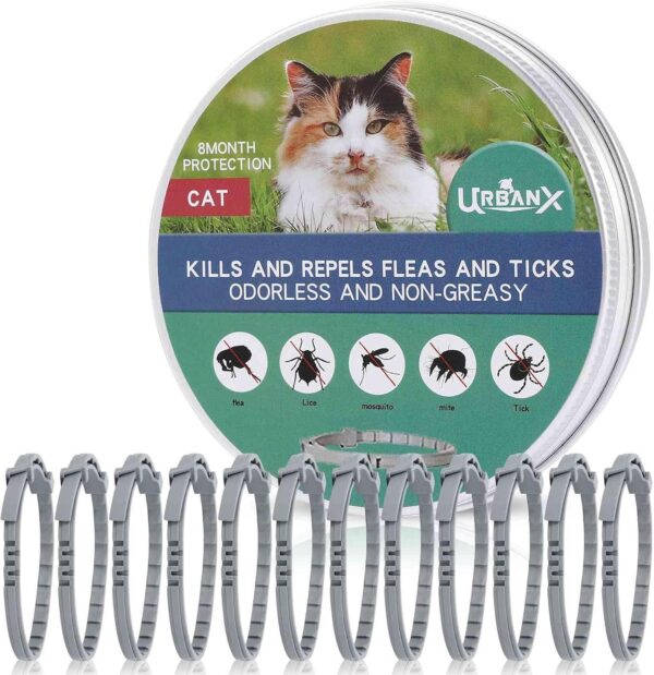 UrbanX Advanced Natural Ingredients -Collar for Cats - Rapid-Action, Long-Lasting Protection, Vet-Recommended -2 Pack - Image 2