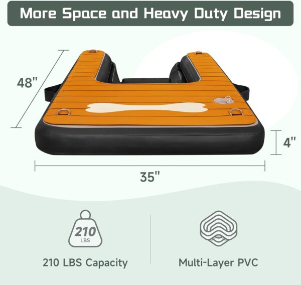 Dog Water Ramp for Dogs up to 210 lbs to Easily Climb Out of The Water - Image 3