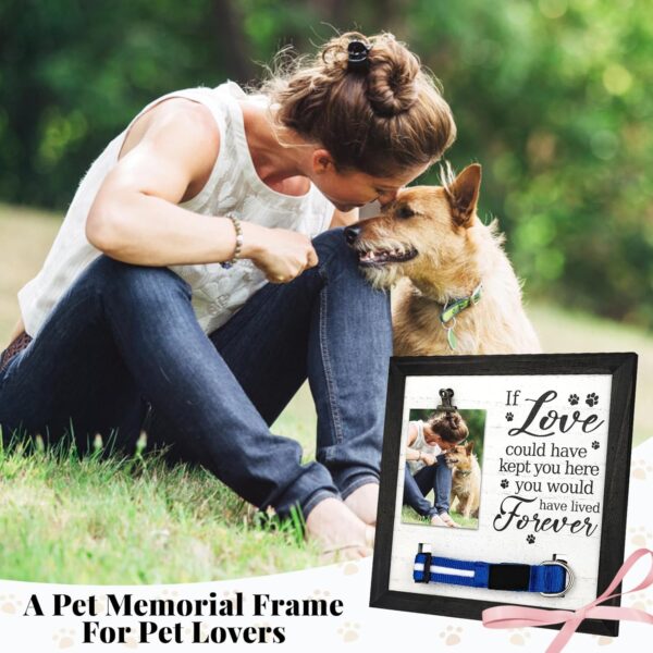 Pet Memorial Frame - Pet Memorial Gifts - Cat Memorial - Dog Memorial Gifts for Loss of Dog - Dog Memorial Picture Frame - Dog Frames for Pictures Memorial (If You) - Image 2