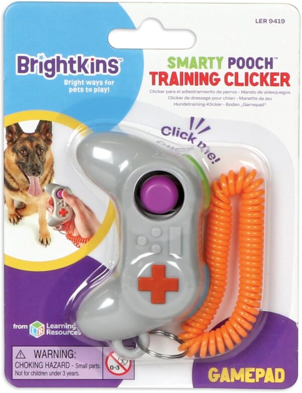 Brightkins Smarty Pooch Gamepad Training Clicker - Dog Training Clickers - Image 5