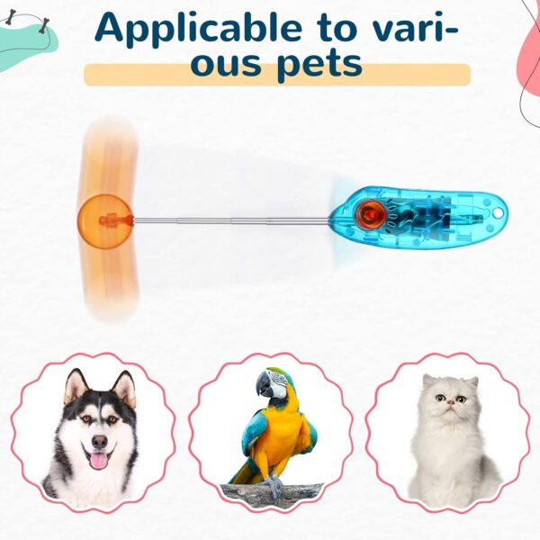 2 Pcs Cat Training Clicker Kit Dog Training Clickers Pet Training Clicker with Retractable Target Stick Positive Behavior Reinforcer for Cats Pets Puppy Dog Puppy Essentials Dog Cat Whistle - Image 6