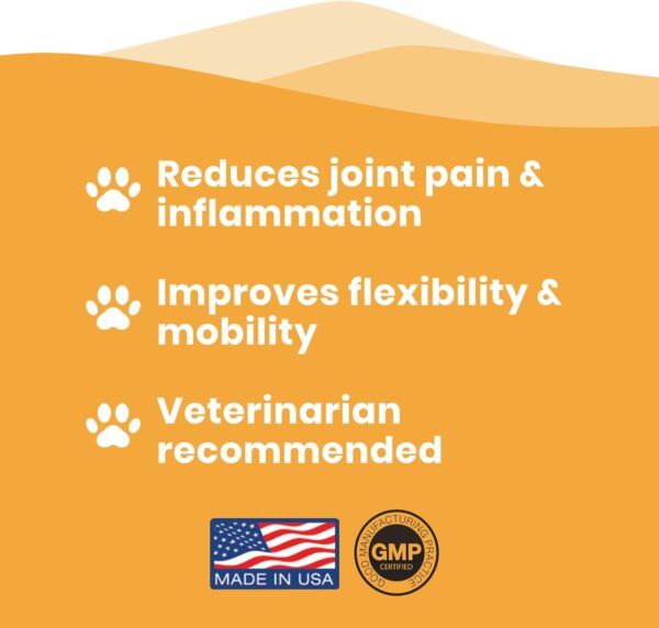 100% Natural Glucosamine for Cats - Msm Arthritis Pain Relief for Cats - Cat Hip and Joint Supplement Liquid - 260mg Glucosamine Chondroitin for Cats - Image 3