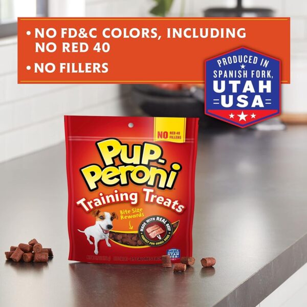 Pup-Peroni Training Dog Treats, Original Beef Flavor, 5.6 Ounce (Pack of 8), Made with Real Beef, Bite Size Rewards - Image 5