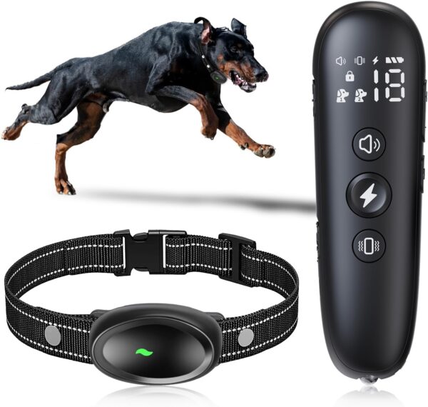 2024release Elite K9 Dog Training Collar with Remote - 3300ft Range Dog Shock Collar with 4 Training Modes, 42 Levels E collar, IPX67 Waterproof, 180 Days Battery Life, Designed by Elite K9 Trainer