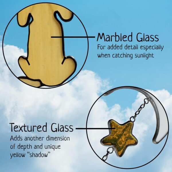 Stained Glass Pet Memorial Sun Catchers | Loss of Dog Sympathy Gift for Dog Memorial - Memorial Gifts for Loss of Dog & Pets, Memory & Bereavement - Loss of Pet & Dog Memorial Gifts - Image 3