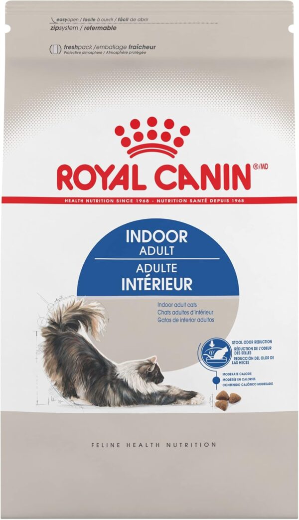 Royal Canin Indoor Adult Dry Cat Food, 15 lb bag