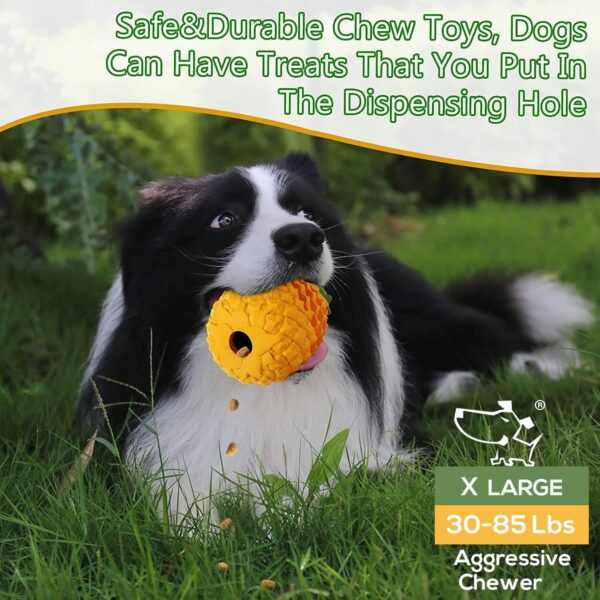 Dog Chew Toys for Aggressive Chewer, Tough Dog Dental Chews Toy, Indestructible Dog Toys for Large Dogs, Chew Toys Food Grade(Giant). - Image 5