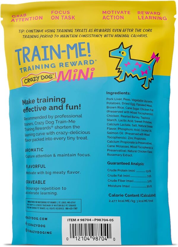 Crazy Dog Train-Me! Training Reward Mini Dog Treats - Image 3