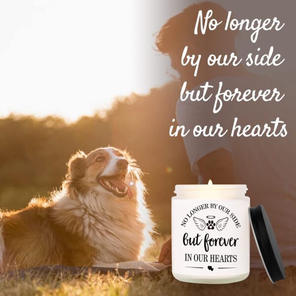 Pet Memorial Candle, Dog Memorial Gifts for Loss of Dog, Loss of Dog or Cat Sympathy Gift, Pet Loss/Pet Passing Away/Pet Bereavement Remembrance Gift - Image 2