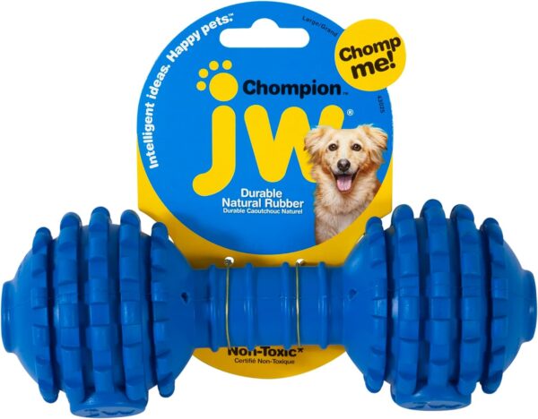 JW Pet Chompion Heavyweight Dog Chew Toy for Large Breeds, Assorted Colors - Image 3