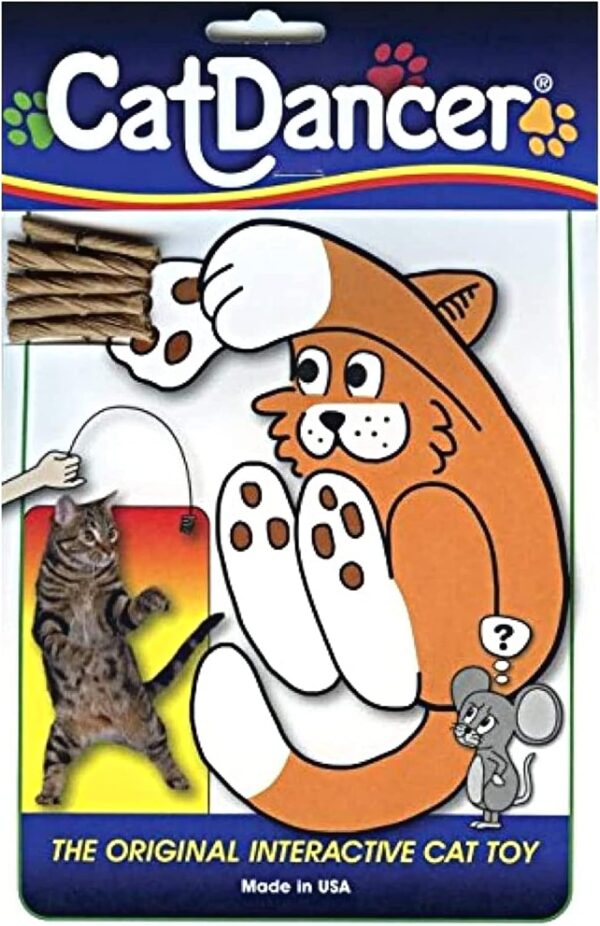 Cat Dancer The Original Interactive Cat Kitten Action Toy,Small Breeds - Image 2