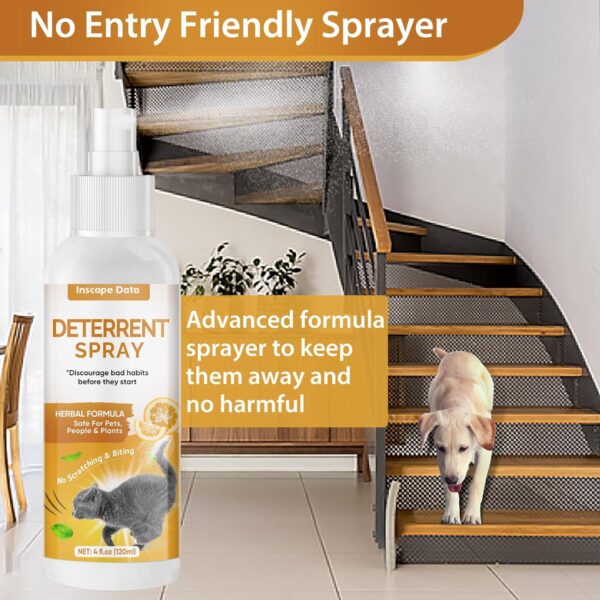 Green Hills Cat Deterrent Spray Indoor, Anti Scratch Furniture Protector for Cat and Kitten - Effective Cat Training Aid with Bitter for Furniture & Plants - Keep Cats Off - Indoor & Outdoor - Image 5