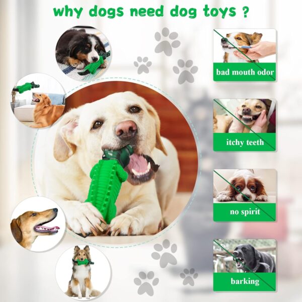 Dog Chew Toys for Aggressive Chewers: Tough Dog Toys for Large Dogs - Indestructible Dog Toys - Heavy Duty Dog Toys -Dog Toys for Small/Medium/Large Dogs Breed - Image 4