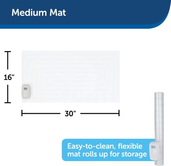 PetSafe ScatMat Indoor Training Mat, 7 Correction Modes, Protect Your Furniture, Training Tool for Dogs and Cats, Medium Size Mat (30 in X 16 in) - Pet Proof Your Home - Battery-Operated Mat - Image 7